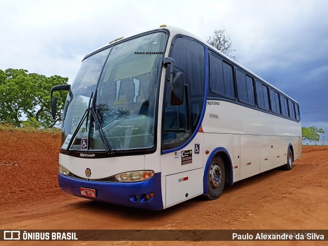 Ônibus Particulares 7730 na cidade de Lagoa Santa, Minas Gerais, Brasil, por Paulo Alexandre da Silva. ID da foto: 10547585.