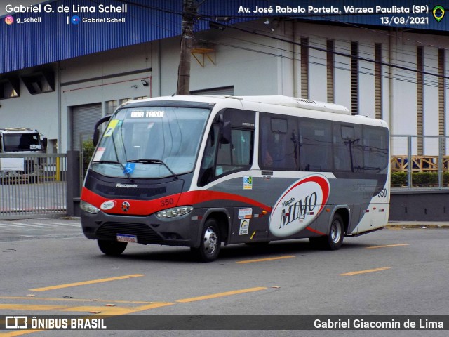 Viação Mimo 350 na cidade de Várzea Paulista, São Paulo, Brasil, por Gabriel Giacomin de Lima. Número da foto: #10548049.