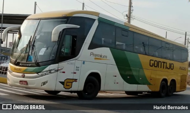 Empresa Gontijo de Transportes 19220 na cidade de Betim, Minas Gerais, Brasil, por Hariel Bernades. Número da foto: #10547562.