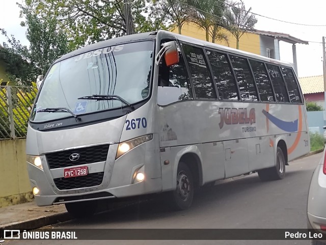 Jubela Turismo 2670 na cidade de Campina do Monte Alegre, São Paulo, Brasil, por Pedro Leo. ID da foto: 10547014.