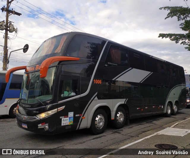 RotasBus 1006 na cidade de São Paulo, São Paulo, Brasil, por Andrey  Soares Vassão. Número da foto: #10549098.