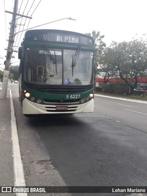 Transunião Transportes 5 6227 na cidade de São Paulo, São Paulo, Brasil, por Lohan Mariano. Número da foto: #10548348.