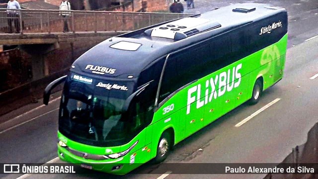 FlixBus Transporte e Tecnologia do Brasil 350 na cidade de Betim, Minas Gerais, Brasil, por Paulo Alexandre da Silva. Número da foto: #10546789.