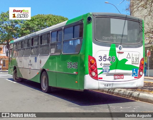 Padova Coletivos 3546 na cidade de Campinas, São Paulo, Brasil, por Danilo Augusto. Número da foto: #10546069.
