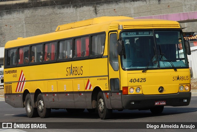 Viação Itapemirim 40425 na cidade de Rio de Janeiro, Rio de Janeiro, Brasil, por Diego Almeida Araujo. ID da foto: 10546942.