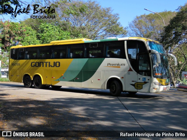 Empresa Gontijo de Transportes 16055 na cidade de São Paulo, São Paulo, Brasil, por Rafael Henrique de Pinho Brito. ID da foto: 10548517.