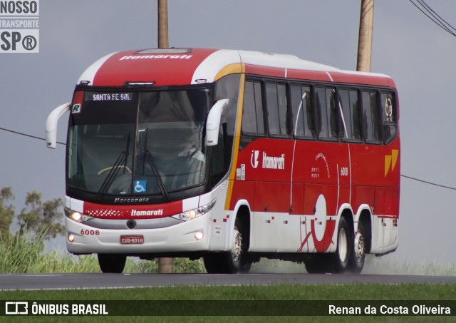 Expresso Itamarati 6008 na cidade de Limeira, São Paulo, Brasil, por Renan da Costa Oliveira. ID da foto: 10548190.