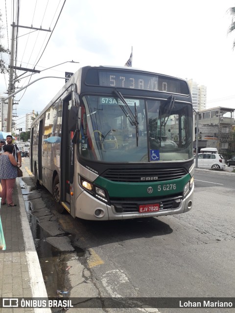 Transunião Transportes 5 6276 na cidade de São Paulo, São Paulo, Brasil, por Lohan Mariano. Número da foto: #10546252.