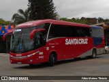 Viação Santa Cruz 28220 na cidade de Três Corações, Minas Gerais, Brasil, por Fábio Mateus Tibúrcio. Número da foto: #10547187.