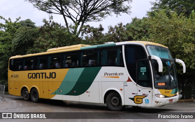 Empresa Gontijo de Transportes 14320 na cidade de São Paulo, São Paulo, Brasil, por Francisco Ivano. ID da foto: 10550924.