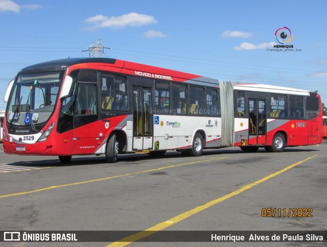 Expresso CampiBus 2529 na cidade de Campinas, São Paulo, Brasil, por Henrique Alves de Paula Silva. Número da foto: #10551439.