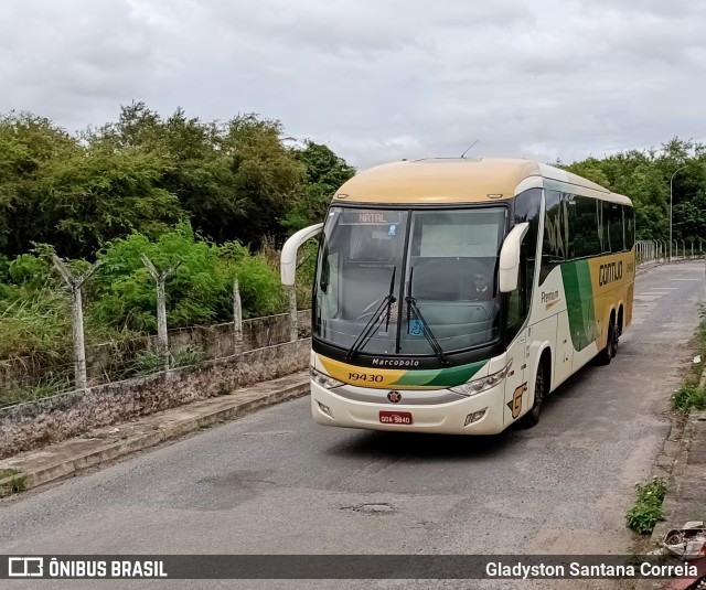 Empresa Gontijo de Transportes 19430 na cidade de Aracaju, Sergipe, Brasil, por Gladyston Santana Correia. ID da foto: 10552203.