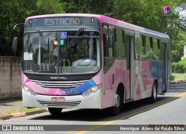 Padova Coletivos 3563 na cidade de Campinas, São Paulo, Brasil, por Henrique Alves de Paula Silva. ID da foto: 10551413.