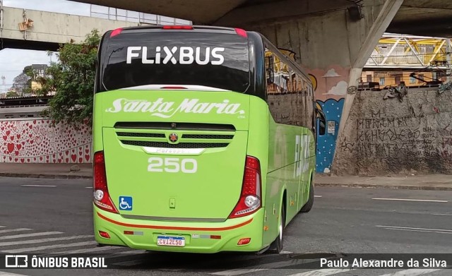 FlixBus Transporte e Tecnologia do Brasil 250 na cidade de Belo Horizonte, Minas Gerais, Brasil, por Paulo Alexandre da Silva. ID da foto: 10550791.