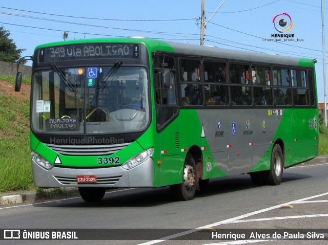 VB Transportes e Turismo 3392 na cidade de Campinas, São Paulo, Brasil, por Henrique Alves de Paula Silva. Número da foto: #10551407.
