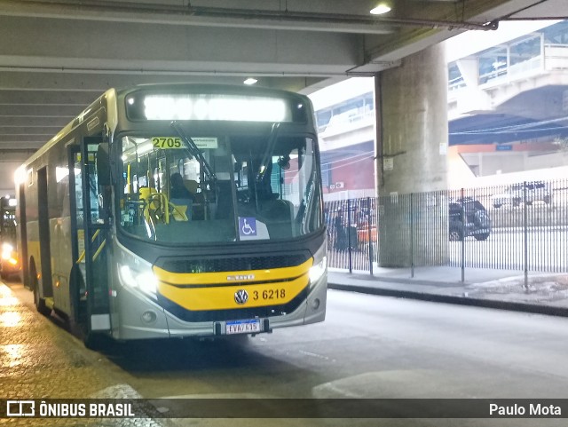 Transunião Transportes 3 6218 na cidade de São Paulo, São Paulo, Brasil, por Paulo Mota. Número da foto: #10550856.