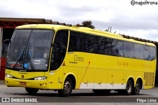Viação Itapemirim 8709 na cidade de Vitória da Conquista, Bahia, Brasil, por Filipe Lima. Número da foto: #10552183.
