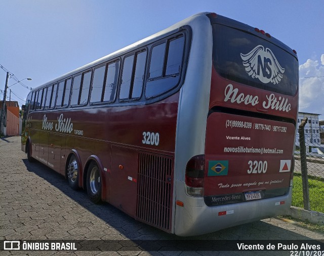 Novo Stillo Turismo 3200 na cidade de Cachoeira Paulista, São Paulo, Brasil, por Vicente de Paulo Alves. Número da foto: #10550092.