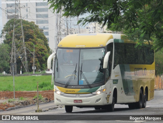 Empresa Gontijo de Transportes 18405 na cidade de São José dos Campos, São Paulo, Brasil, por Rogerio Marques. ID da foto: 10550592.