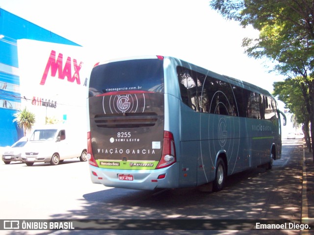 Viação Garcia 8255 na cidade de Apucarana, Paraná, Brasil, por Emanoel Diego.. ID da foto: 10551694.