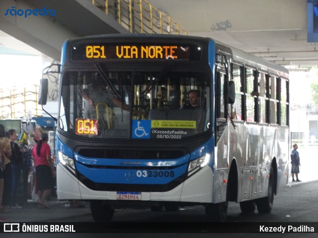 Viação São Pedro 0323008 na cidade de Manaus, Amazonas, Brasil, por Kezedy Padilha. ID da foto: 10551411.