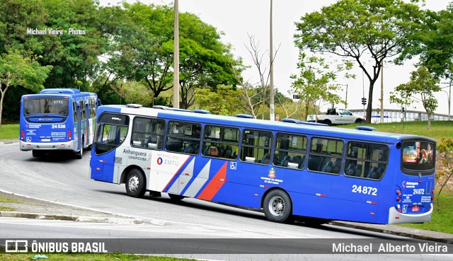 Empresa de Transportes e Turismo Carapicuiba 24.872 na cidade de Barueri, São Paulo, Brasil, por Michael  Alberto Vieira. ID da foto: 10551768.