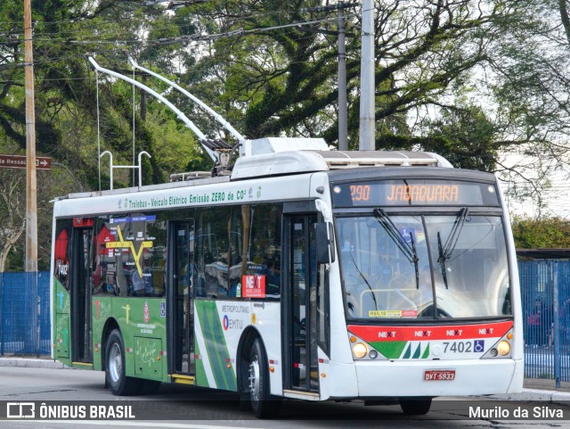 Next Mobilidade - ABC Sistema de Transporte 7402 na cidade de São Paulo, São Paulo, Brasil, por Murilo da Silva. Número da foto: #10551113.