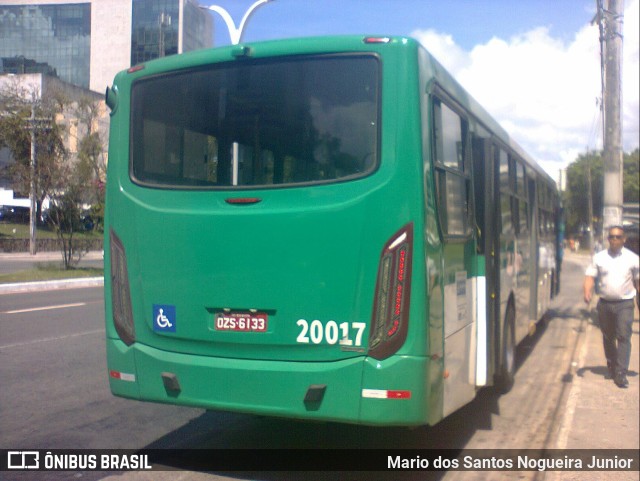 OT Trans - Ótima Salvador Transportes 20017 na cidade de Salvador, Bahia, Brasil, por Mario dos Santos Nogueira Junior. ID da foto: 10552425.