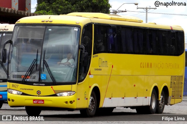 Viação Itapemirim 8627 na cidade de Vitória da Conquista, Bahia, Brasil, por Filipe Lima. Número da foto: #10552190.