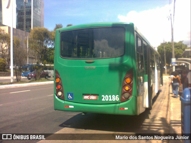 OT Trans - Ótima Salvador Transportes 20186 na cidade de Salvador, Bahia, Brasil, por Mario dos Santos Nogueira Junior. ID da foto: 10550064.