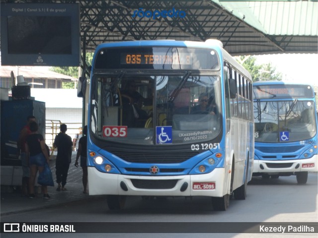 Viação São Pedro 0312051 na cidade de Manaus, Amazonas, Brasil, por Kezedy Padilha. Número da foto: #10551437.
