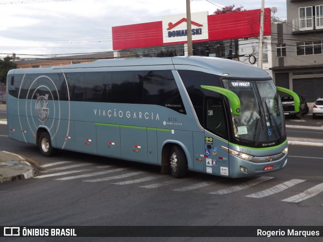 Viação Garcia 8174 na cidade de Ponta Grossa, Paraná, Brasil, por Rogerio Marques. Número da foto: #10551070.