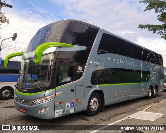 Viação Garcia 8693 na cidade de São Paulo, São Paulo, Brasil, por Andrey  Soares Vassão. Número da foto: #10550402.