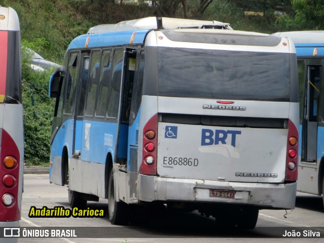 Mobi Rio E86886D na cidade de Rio de Janeiro, Rio de Janeiro, Brasil, por João Silva. ID da foto: 10551161.