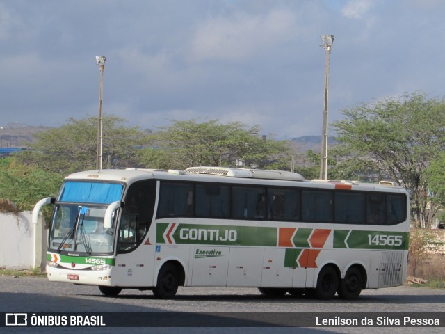 Empresa Gontijo de Transportes 14565 na cidade de Caruaru, Pernambuco, Brasil, por Lenilson da Silva Pessoa. ID da foto: 10553560.