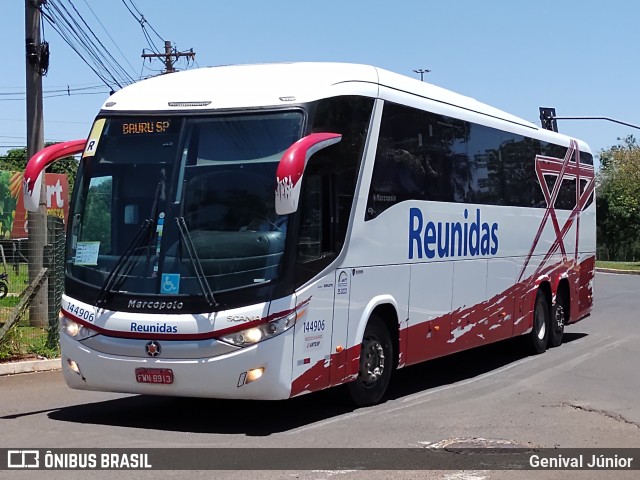 Empresa Reunidas Paulista de Transportes 144906 na cidade de Campo Grande, Mato Grosso do Sul, Brasil, por Genival Júnior. ID da foto: 10552836.