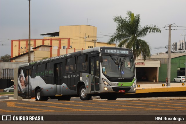 Viação Garcia 8445 na cidade de Londrina, Paraná, Brasil, por RM Busologia. ID da foto: 10554757.