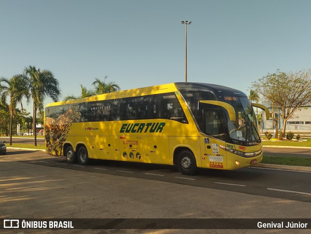 Eucatur - Empresa União Cascavel de Transportes e Turismo 5012 na cidade de Campo Grande, Mato Grosso do Sul, Brasil, por Genival Júnior. ID da foto: 10553884.