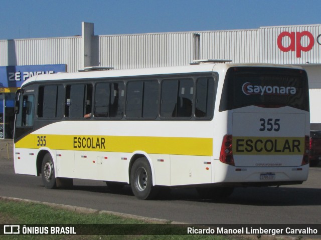 Sayonara - Auto Viação Monte Alverne 355 na cidade de Santa Cruz do Sul, Rio Grande do Sul, Brasil, por Ricardo Manoel Limberger Carvalho. ID da foto: 10552856.