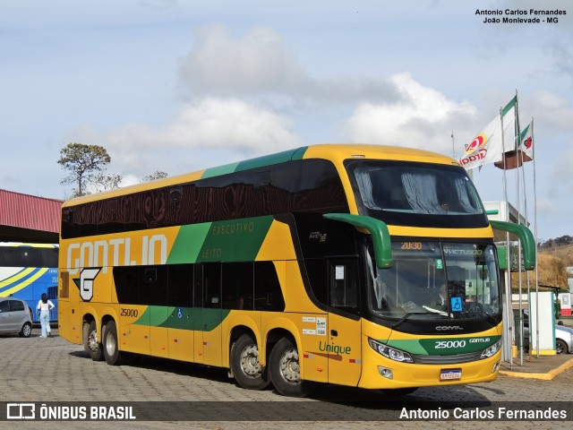 Empresa Gontijo de Transportes 25000 na cidade de João Monlevade, Minas Gerais, Brasil, por Antonio Carlos Fernandes. Número da foto: #10554252.