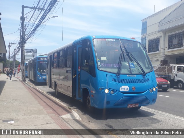 Unimar Transportes 24818 na cidade de Vitória, Espírito Santo, Brasil, por Wellington  da Silva Felix. Número da foto: #10553957.