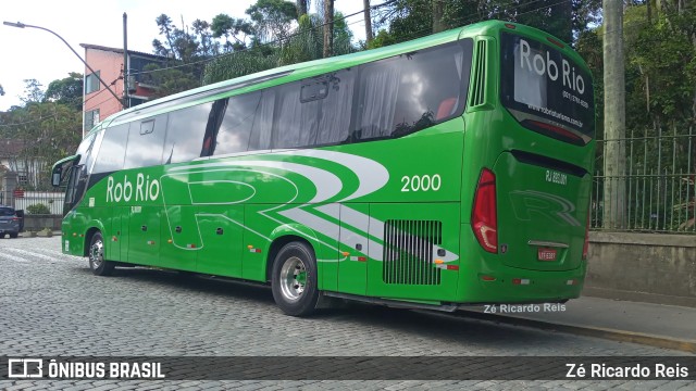 Rob Rio RJ 893.001 na cidade de Petrópolis, Rio de Janeiro, Brasil, por Zé Ricardo Reis. ID da foto: 10553434.