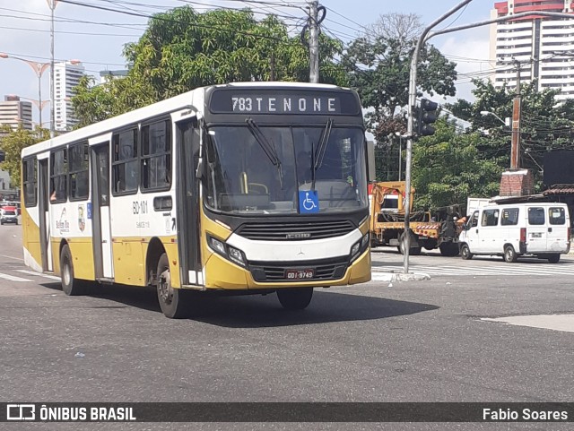Belém Rio Transportes BD-101 na cidade de Belém, Pará, Brasil, por Fabio Soares. Número da foto: #10552620.