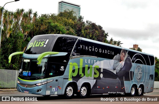 Viação Garcia 88067 na cidade de Curitiba, Paraná, Brasil, por Rodrigo S. G Busólogo do Brasil. ID da foto: 10553354.