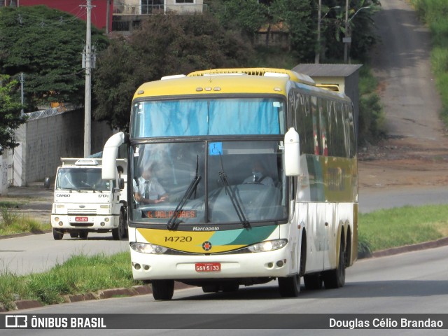 Empresa Gontijo de Transportes 14720 na cidade de Belo Horizonte, Minas Gerais, Brasil, por Douglas Célio Brandao. ID da foto: 10553797.