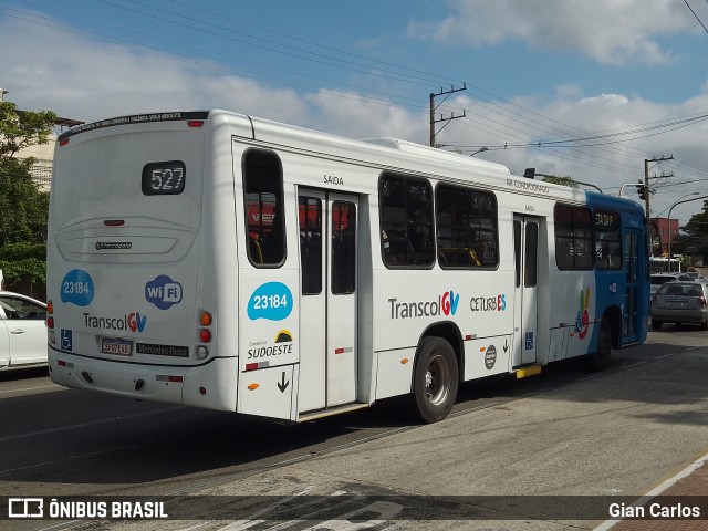 Viação Grande Vitória 23184 na cidade de Vitória, Espírito Santo, Brasil, por Gian Carlos. ID da foto: 10553696.