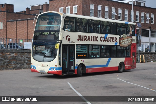 First - Wessex Dorset & South Somerset 37580 na cidade de Exeter, Devon, Inglaterra, por Donald Hudson. ID da foto: 10555903.