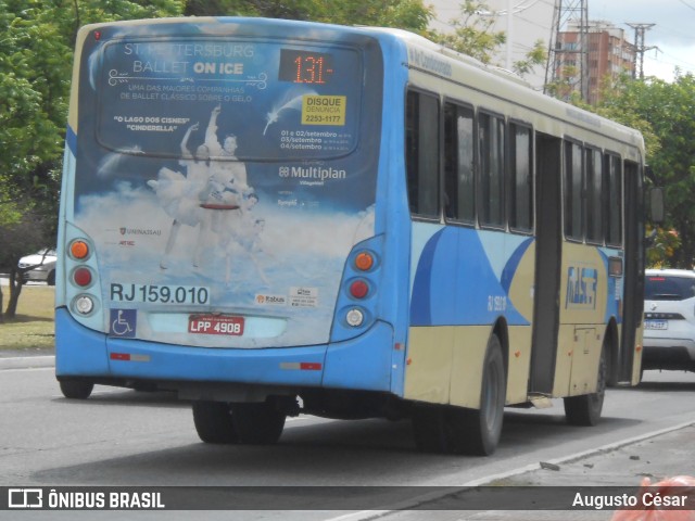 Master Transportes Coletivos de Passageiros RJ 159.010 na cidade de Nova Iguaçu, Rio de Janeiro, Brasil, por Augusto César. Número da foto: #10555580.