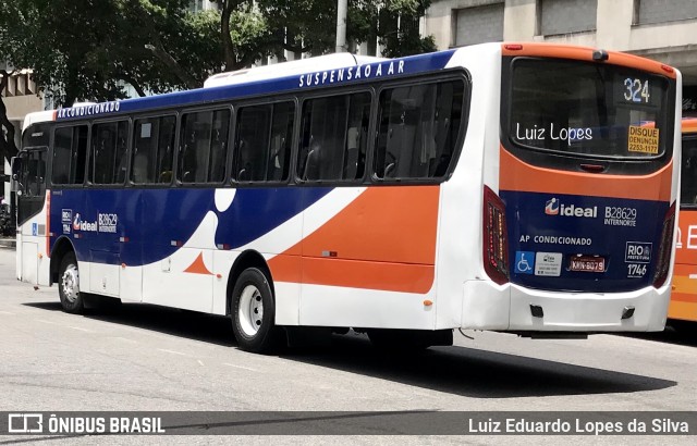 Viação Ideal B28629 na cidade de Rio de Janeiro, Rio de Janeiro, Brasil, por Luiz Eduardo Lopes da Silva. ID da foto: 10555374.