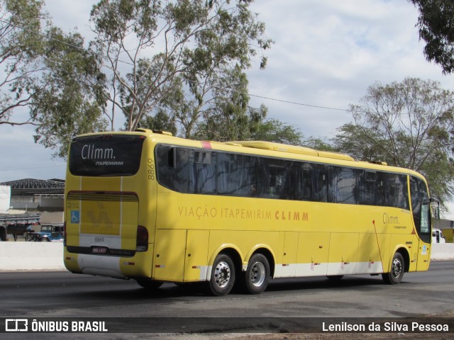 Viação Itapemirim 8869 na cidade de Caruaru, Pernambuco, Brasil, por Lenilson da Silva Pessoa. ID da foto: 10556054.